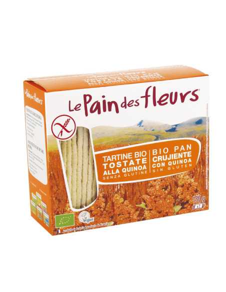 Cracker Quinoa Sin gluten Bio 150g Le Pain des Fleurs Cracker Quinoa Sin gluten Bio 150g Le Pain des Fleurs